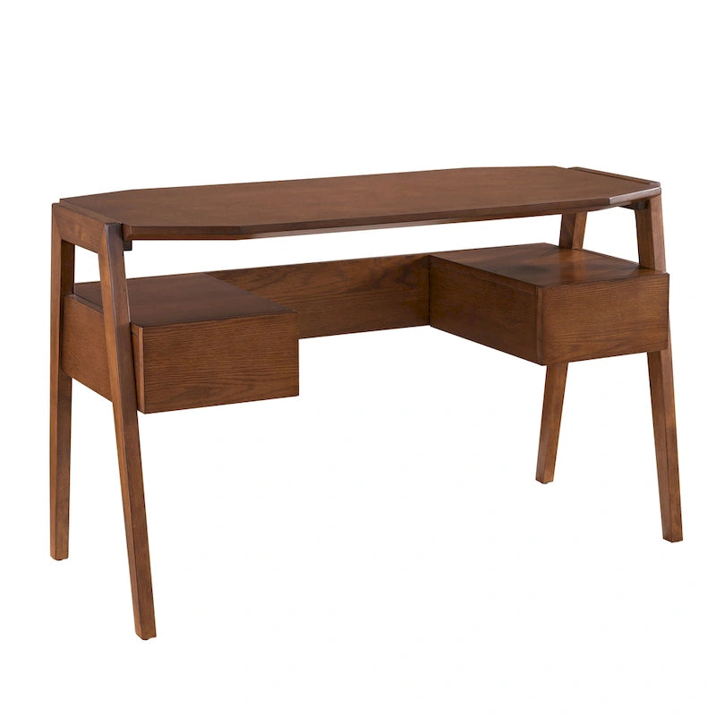 Bureau d'écriture moderne Mid-century avec rangement