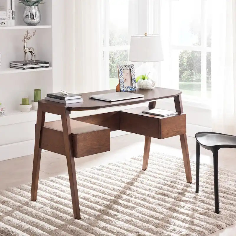 Bureau d'écriture moderne Mid-century avec rangement