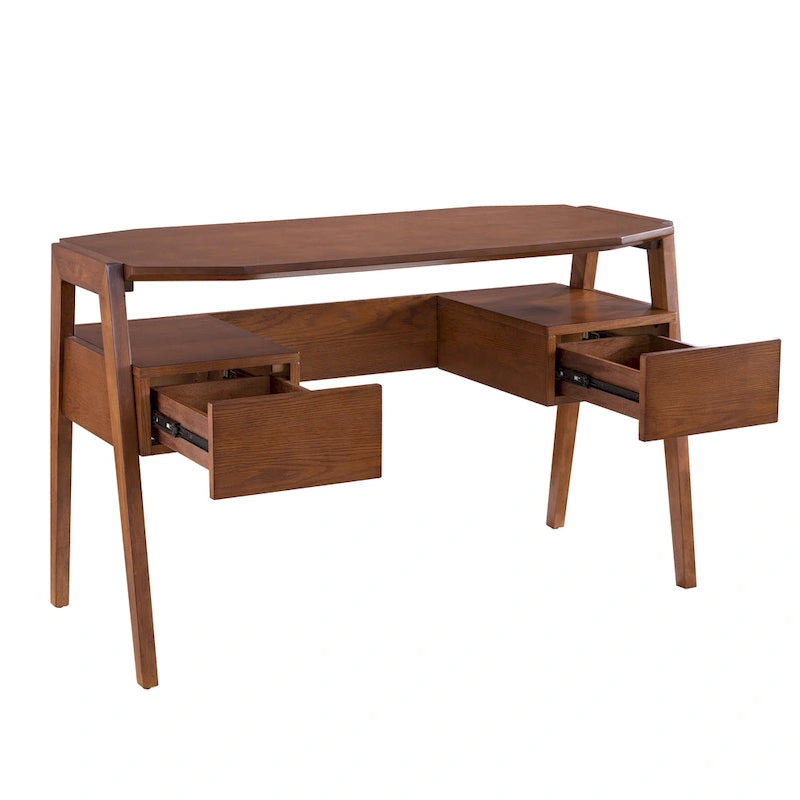 Bureau d'écriture moderne Mid-century avec rangement