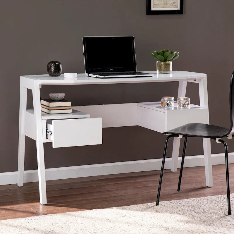 Bureau d'écriture moderne Mid-century avec rangement