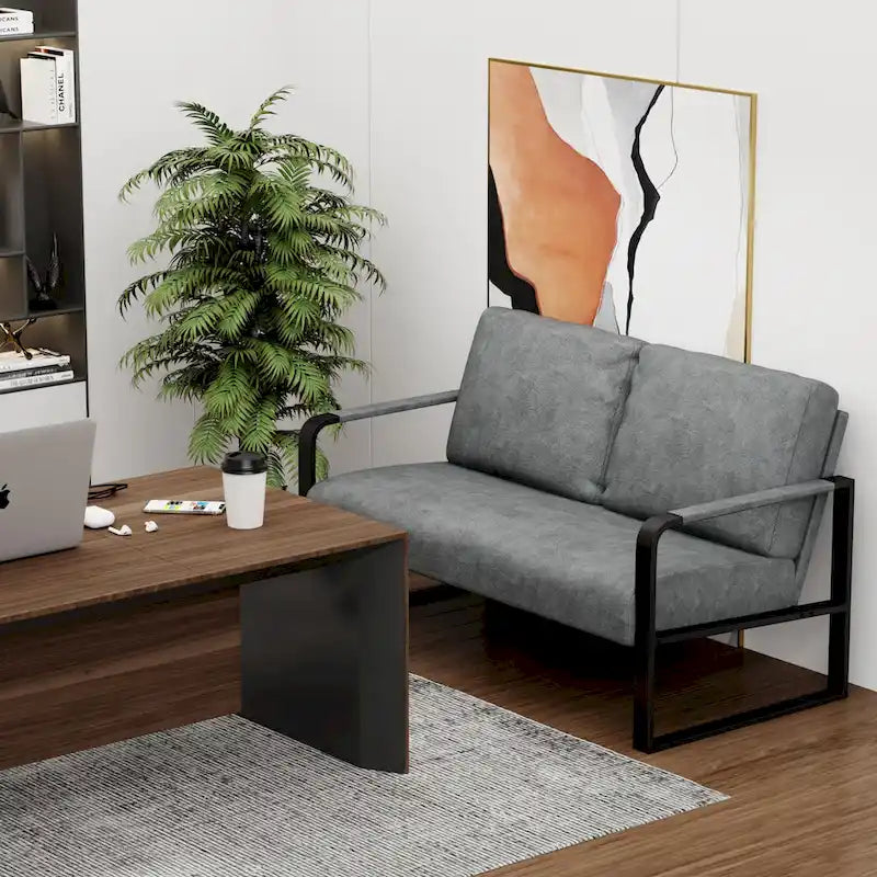 Causeuse rembourrée pour salon salle à manger