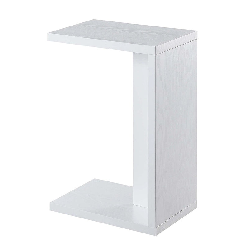 Table d'appoint en C, moderne, minimaliste