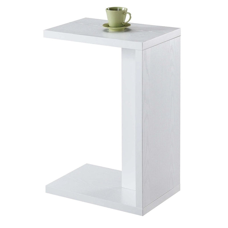 Table d'appoint en C, moderne, minimaliste