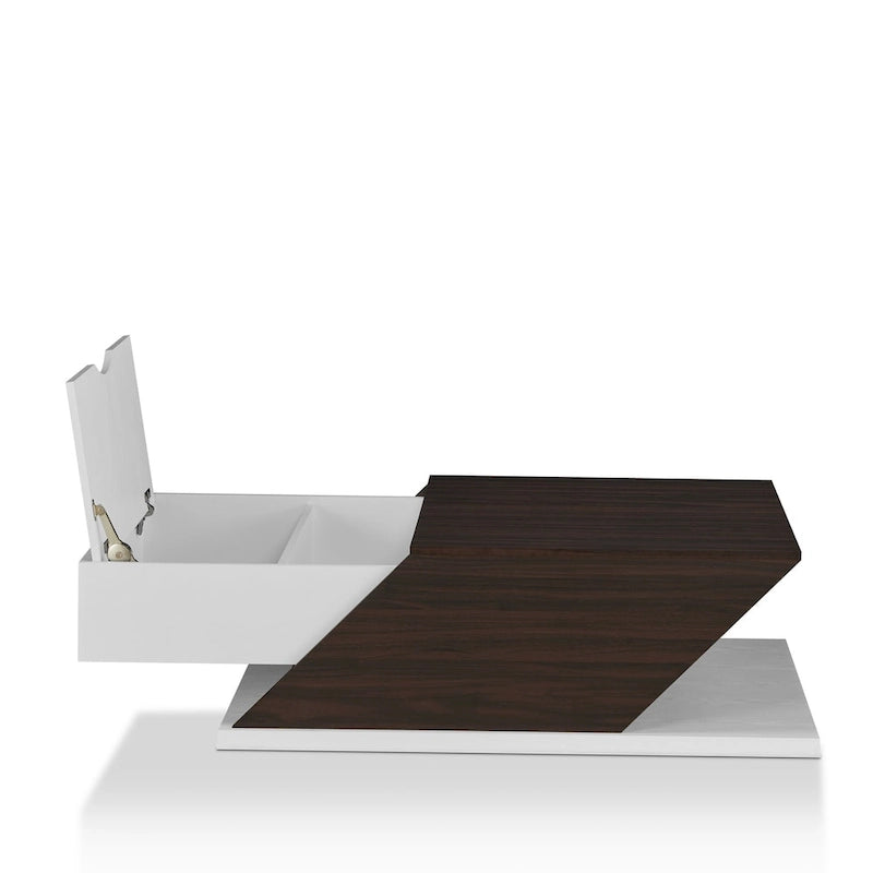 Table Basse Relevable et Ajustable Industrielle de 47 Pouces avec Tiroir de Rangement