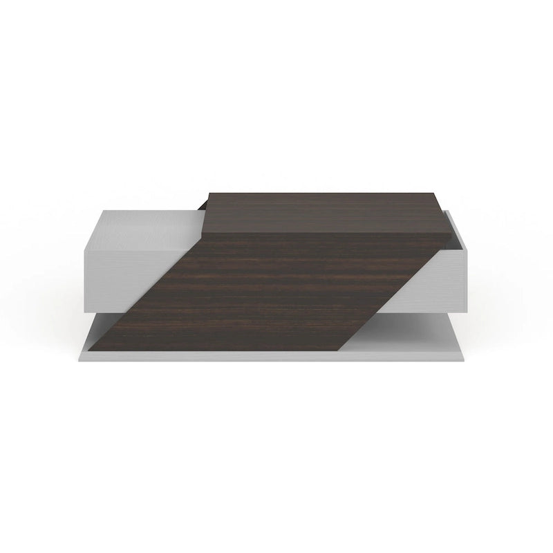 Table Basse Relevable et Ajustable Industrielle de 47 Pouces avec Tiroir de Rangement