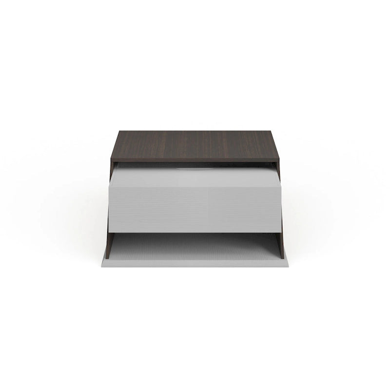 Table Basse Relevable et Ajustable Industrielle de 47 Pouces avec Tiroir de Rangement