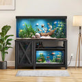 Meuble d'aquarium de 200-280 litres avec prises électriques et meuble de rangement