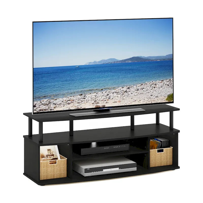 Grand meuble TV de divertissement pour téléviseurs jusqu'à 55 pouces