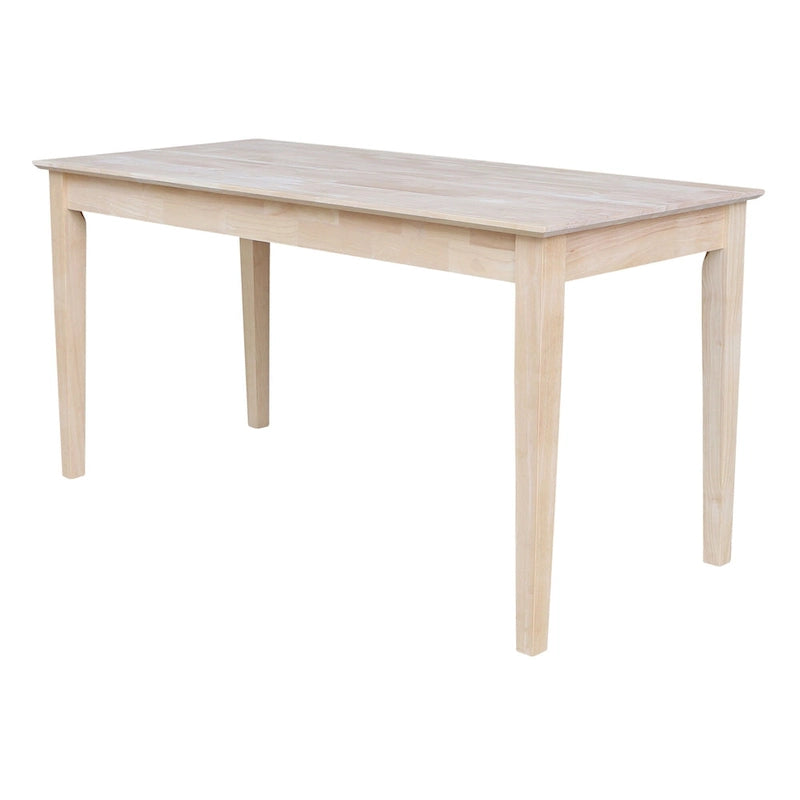 Bureau à tiroir en bois massif avec rangement, idéal pour un bureau à domicile moderne