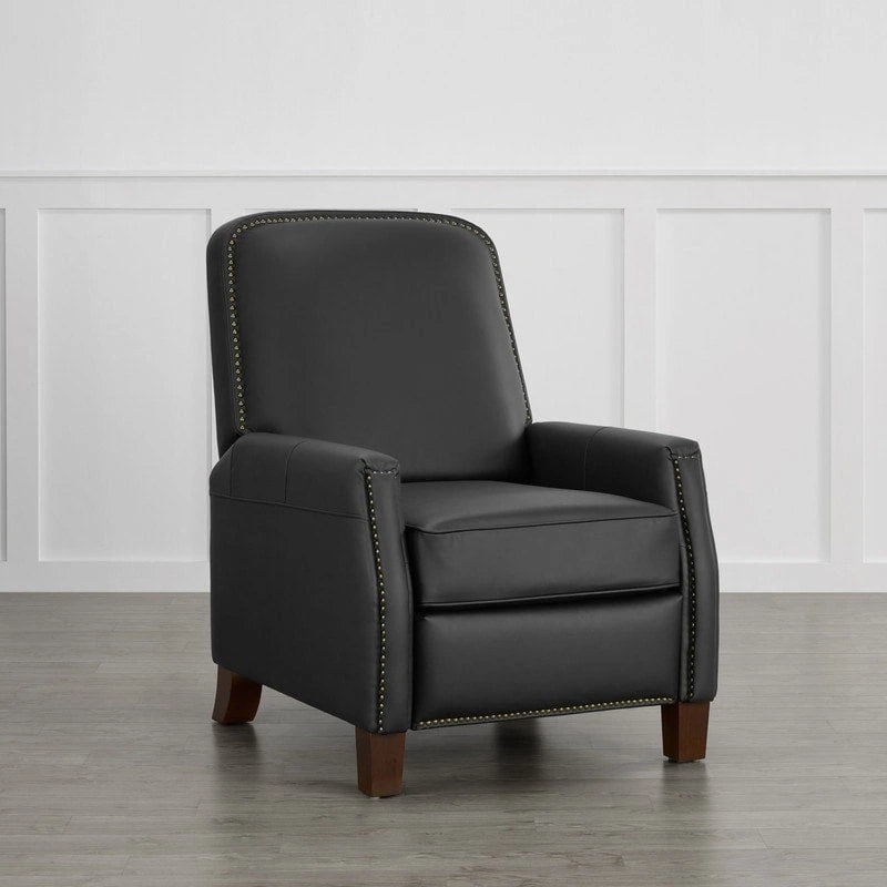 Fauteuil inclinable à pousser en similicuir pour adultes pour salon