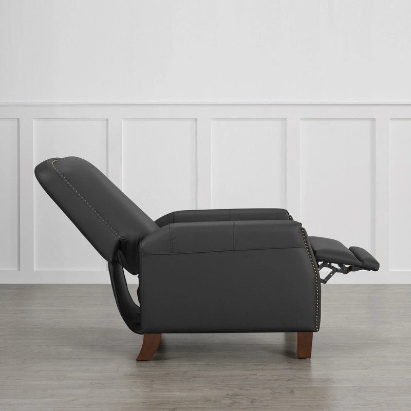Fauteuil inclinable à pousser en similicuir pour adultes pour salon