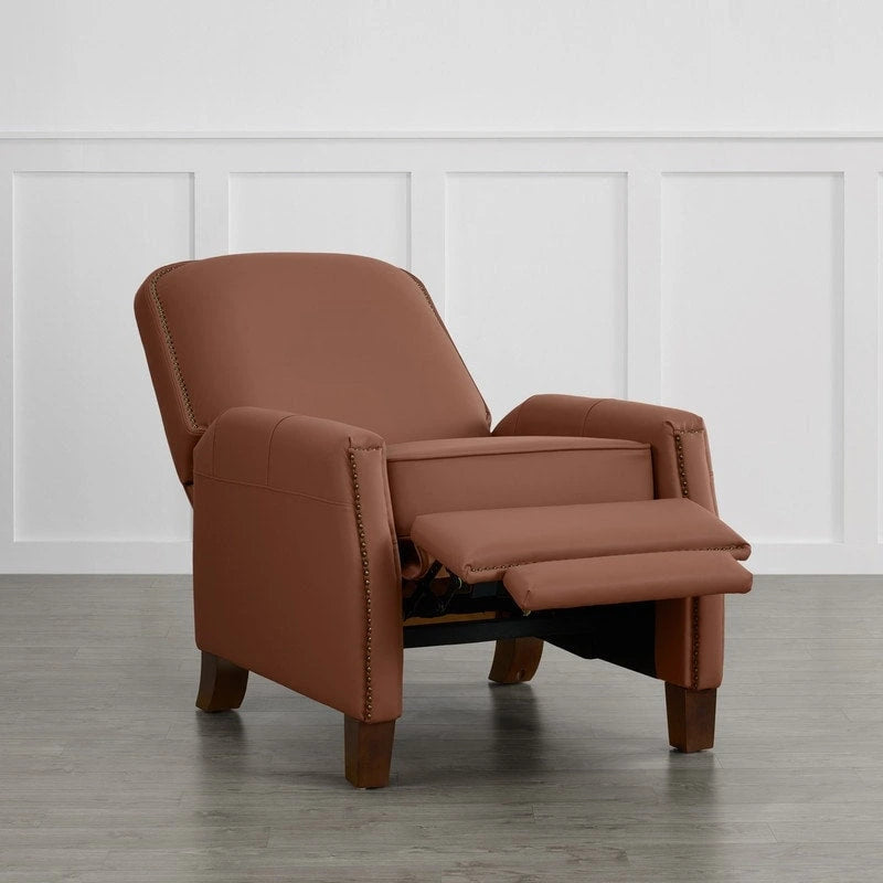 Fauteuil inclinable à pousser en similicuir pour adultes pour salon