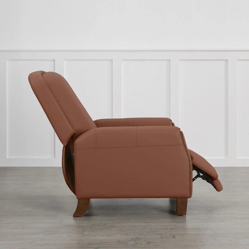 Fauteuil inclinable à pousser en similicuir pour adultes pour salon