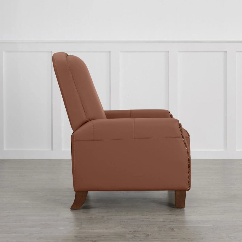 Fauteuil inclinable à pousser en similicuir pour adultes pour salon