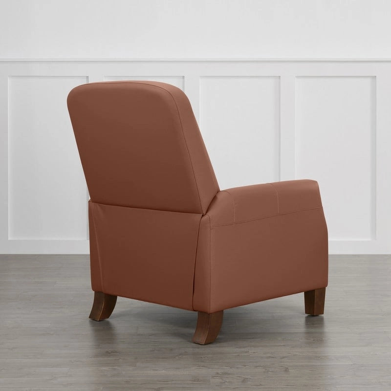Fauteuil inclinable à pousser en similicuir pour adultes pour salon