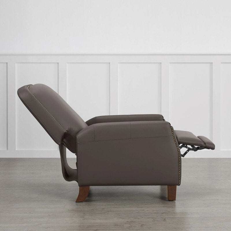 Fauteuil inclinable à pousser en similicuir pour adultes pour salon