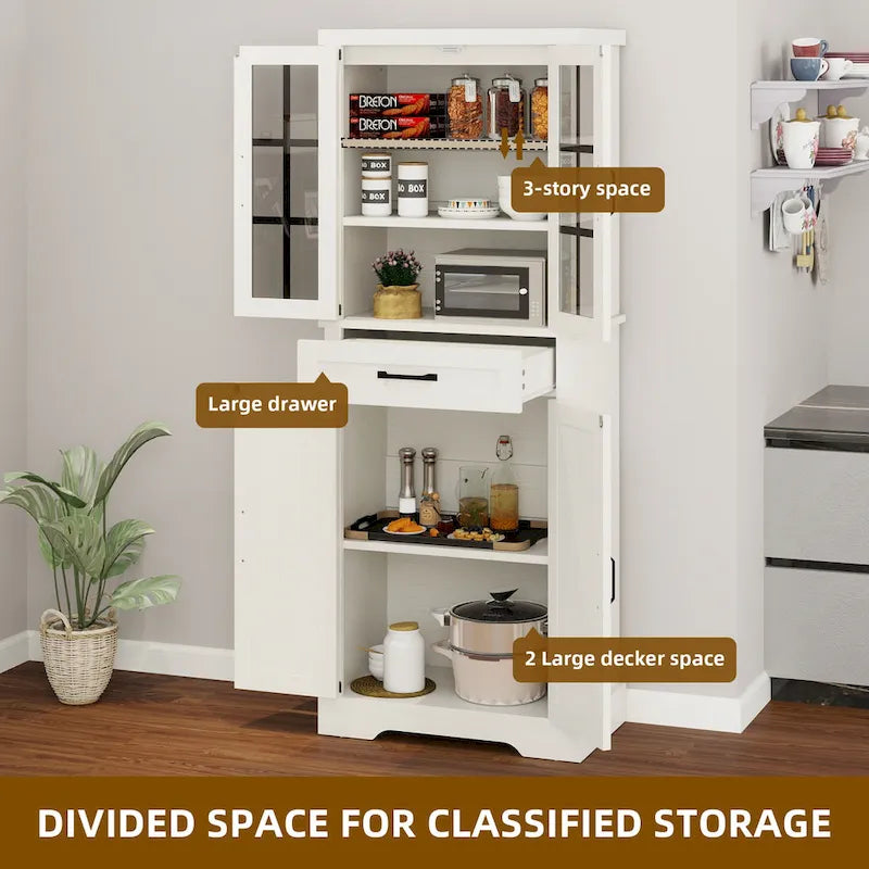 Armoires de rangement pour garde-manger de cuisine de ferme