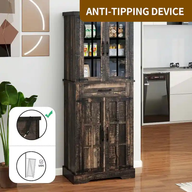 Armoires de rangement pour garde-manger de cuisine de ferme