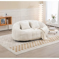 Fauteuil Poire Rond XL avec Mousse à Mémoire de Forme
